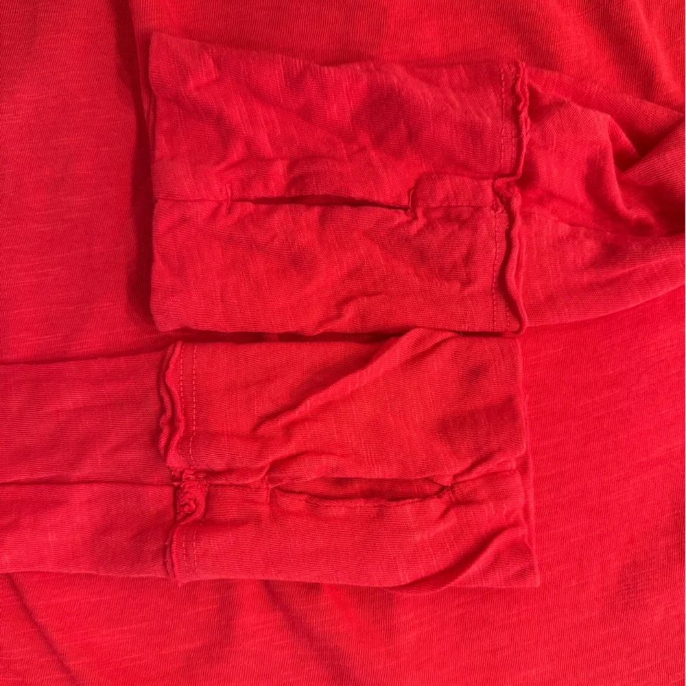 We The Free Bright Red Long Sleeve Tee - Picture 6 of 6